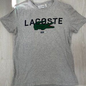 Grey Lacoste T-Shirt